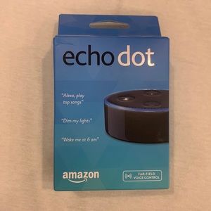 Echo Dot amazon 2nd gen new never used